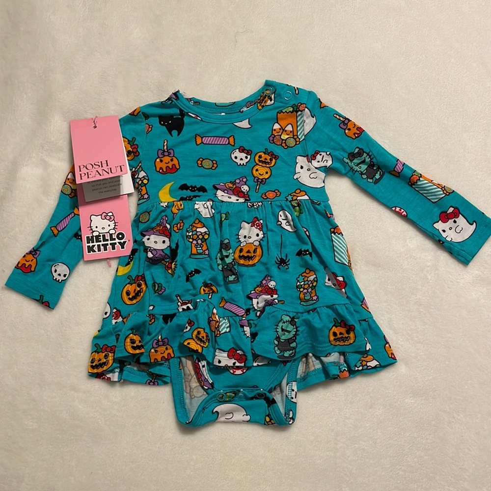 Limited edition Posh Peanut Hello Kitty Halloween dress